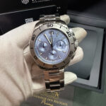 Aquarecer azul claro aço