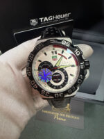 Fórmula 1 KIMI HAIKKONEN branco couro