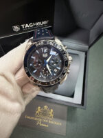 Fórmula 1 azul couro bicolor