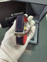 Fórmula 1 azul couro bicolor - Imagem 4