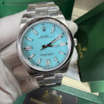 Oyster Perpetual Azul-turquesa