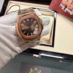 Patek Philippe Nautilus Rose Gold Marrom