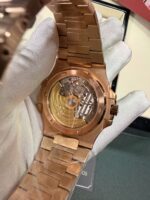 Patek Philippe Nautilus Rose Gold Marrom - Imagem 3