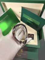 Geneve 1908 branco/couro morrom / prata - Imagem 3