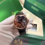 Geneve Cellini preto/couro preto