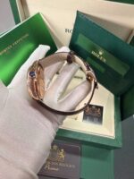 Geneve Cellini branco / couro morrom - Imagem 3