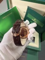 Geneve Cellini branco / couro morrom - Imagem 4