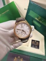 Geneve 1908 branco / couro marrom / dourado - Imagem 7