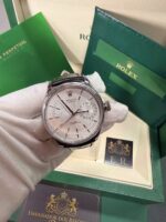 Geneve Cellini branco / couro preto - Imagem 6