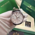 Geneve Cellini branco / couro preto