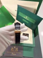 Geneve 1908 preto / couro preto / dourado - Imagem 4