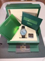 Geneve 1908 azul / couro preto - Imagem 2