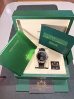 Geneve 1908 preto / couro preto / prata - Imagem 2