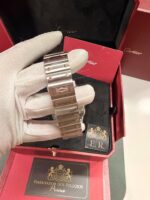 Cartier Santos Prata/Dourado - Grande - Imagem 6