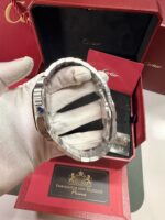 Cartier Santos Prata/Preto - Grande - Imagem 5