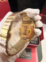 Cartier Santos Dourado - Grande - Imagem 8