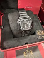 Cartier Santos All Black - Grande - Imagem 3