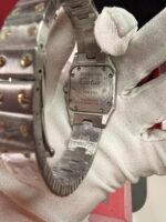 Cartier Santos Prata/Dourado - Médio - Imagem 6