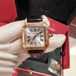 Cartier Santos Dumont Rose/Preto - Médio