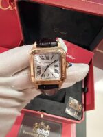 Cartier Santos Dumont Rose/Preto - Médio