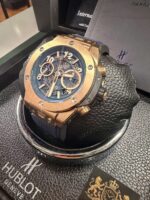 Hublot Big Bang Unico King Gold Blue - Imagem 4