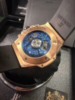 Hublot Big Bang Unico King Gold Blue - Imagem 9